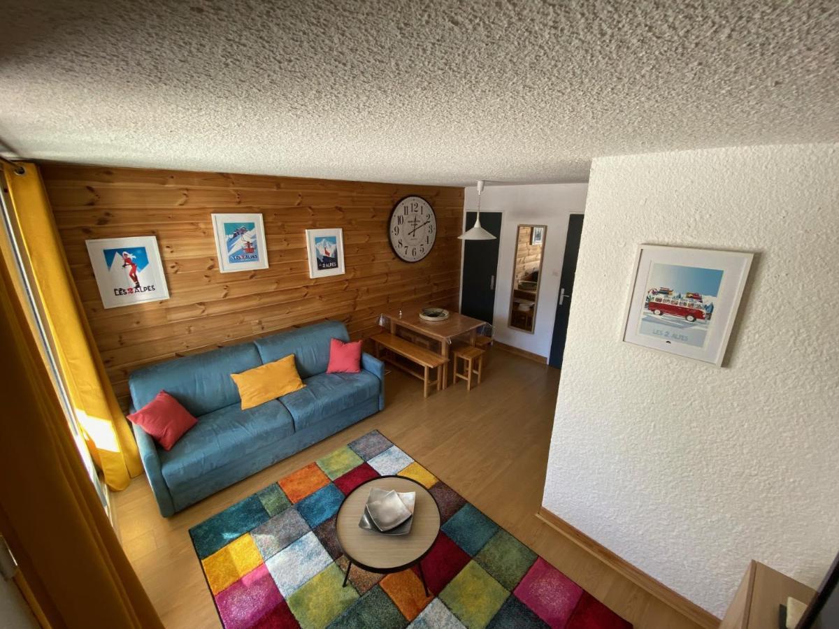 Appartement Residence Cote Brune, Centre Station, Pied Des Pistes, 30M2, 4 Ou 5 Pers, Parking Gratuit, Wifi لو دوز آلب المظهر الخارجي الصورة