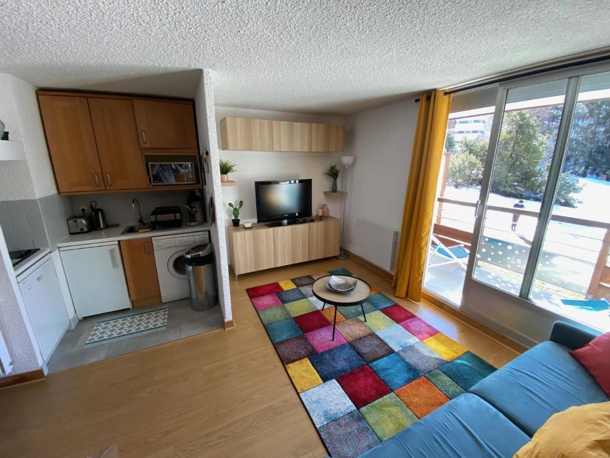 Appartement Residence Cote Brune, Centre Station, Pied Des Pistes, 30M2, 4 Ou 5 Pers, Parking Gratuit, Wifi لو دوز آلب المظهر الخارجي الصورة